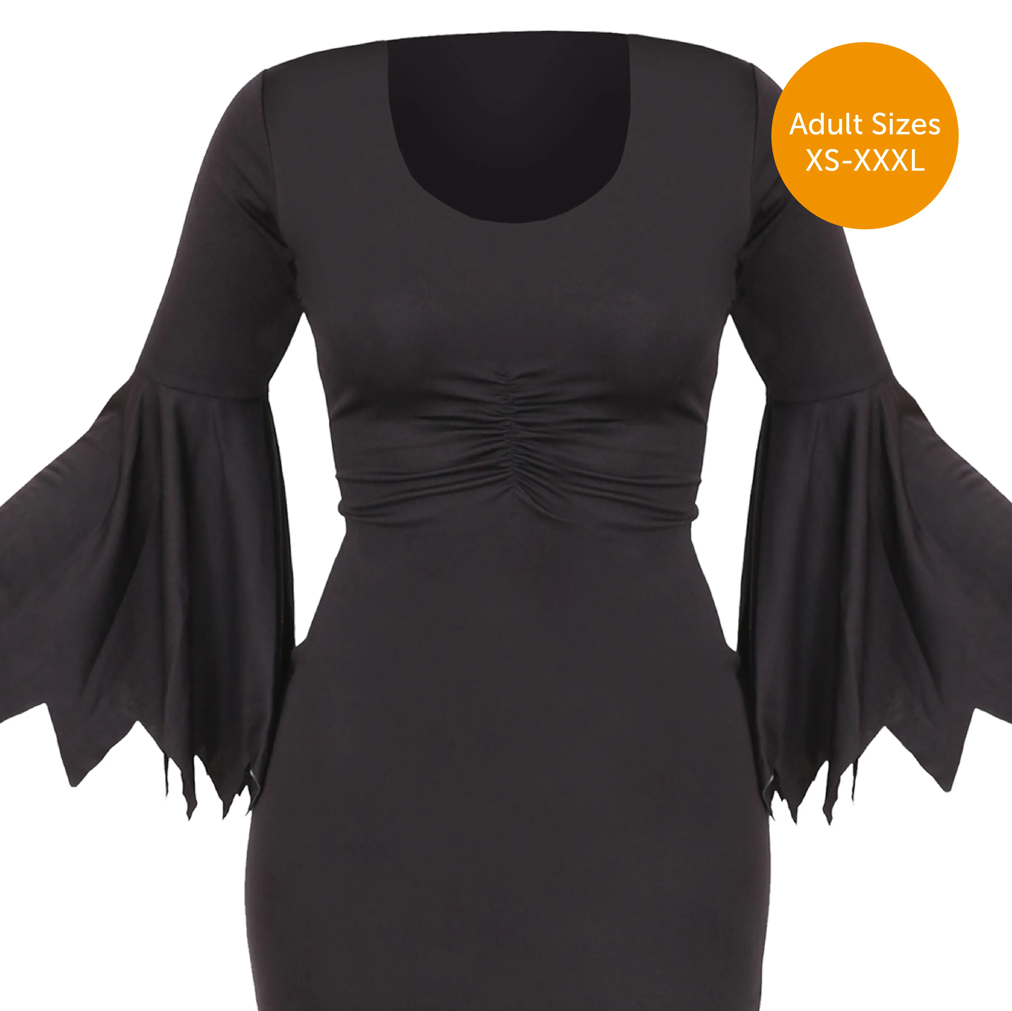 Gothic Black Vampiress Dress
